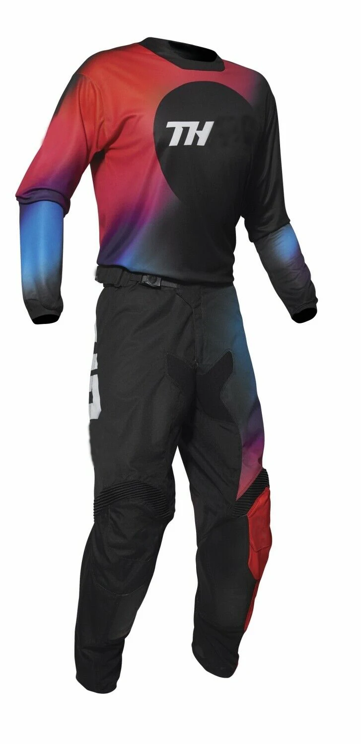 2021 MX импульсный свечение для мотокросса футболка штаны мотоцикл горный