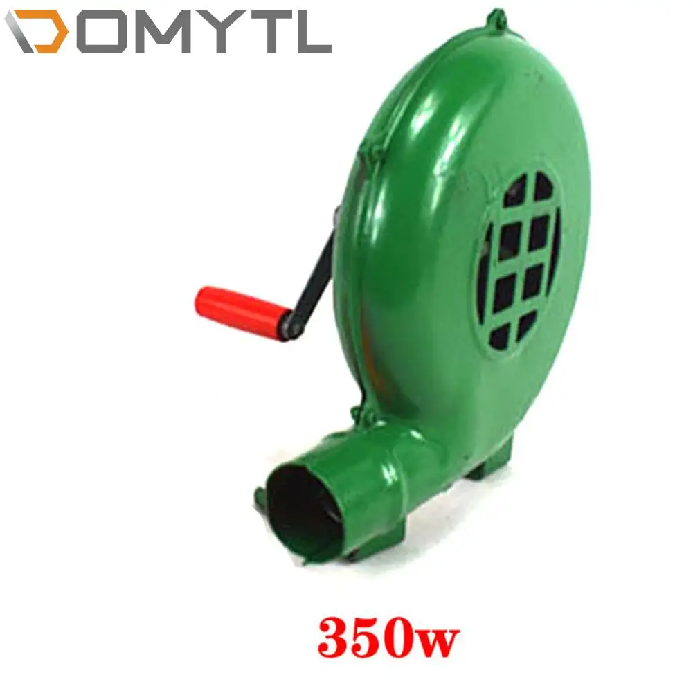 Household Blower Outdoor Hand Crank Manual Barbecue Booster Small 350w 55mm Outlet Diameter 1:36 Speed Ratio