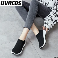 women shoes 2022 new flying net surface casual shoes fashion socks shoes breathable light sports shoes womens soft sole
