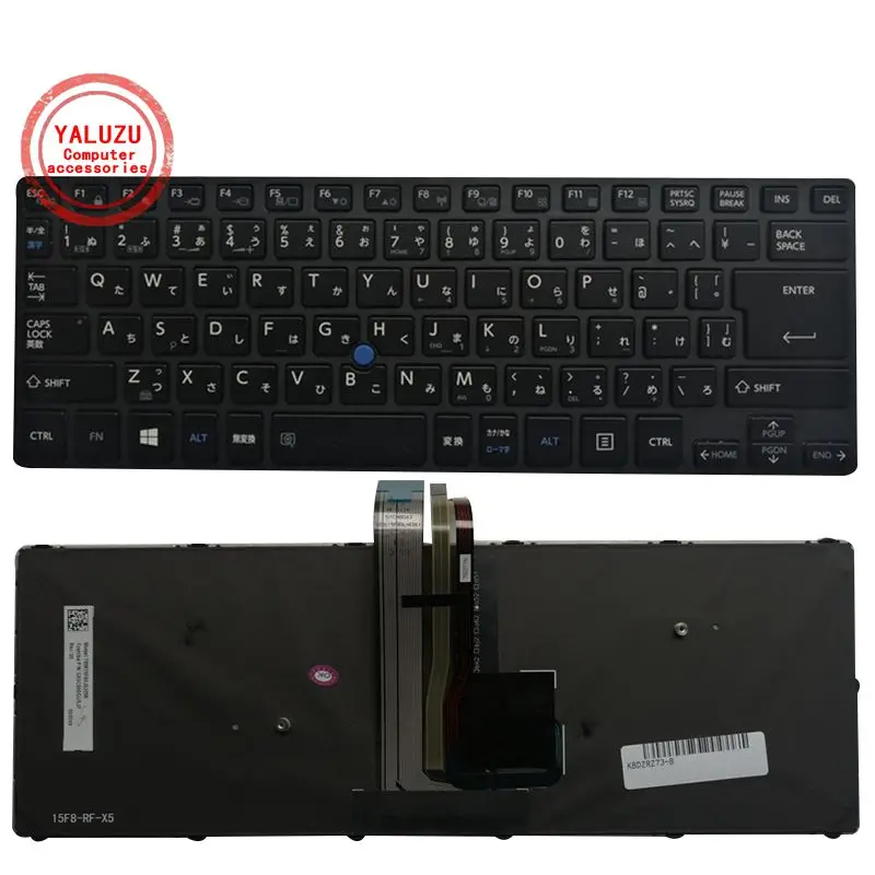 

JP Laptop Keyboard FOR Toshiba Dynabook RZ73/UB RZ83/BB RZ83/CB R73/A R73/B RX7 Black backlight