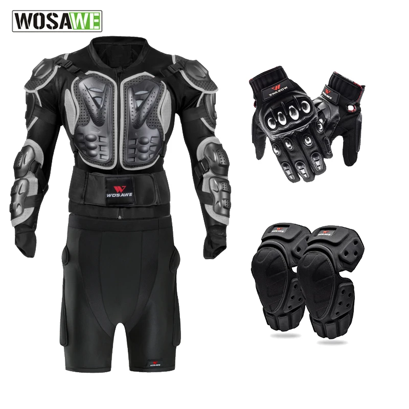 WOSAWE внедорожная мотоциклетная Броня из сплава нержавеющей стали защитное