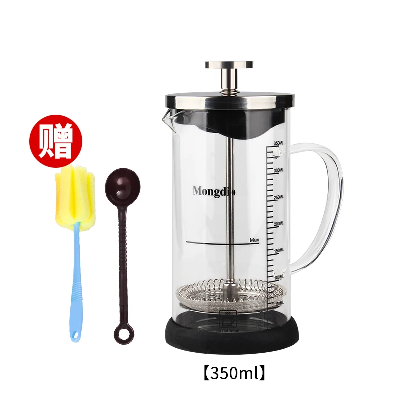 

Espresso Camping Coffee Pot Percolator Filter Portable Glass Coffee Pot Stainless Steel Prensa Francesa Cafe Coffee Tools EA6KFH