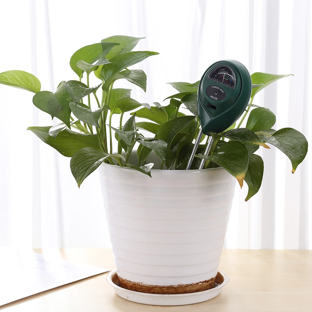 

3 в 1, анализатор влажности почвы, 3,5-8,0 PH