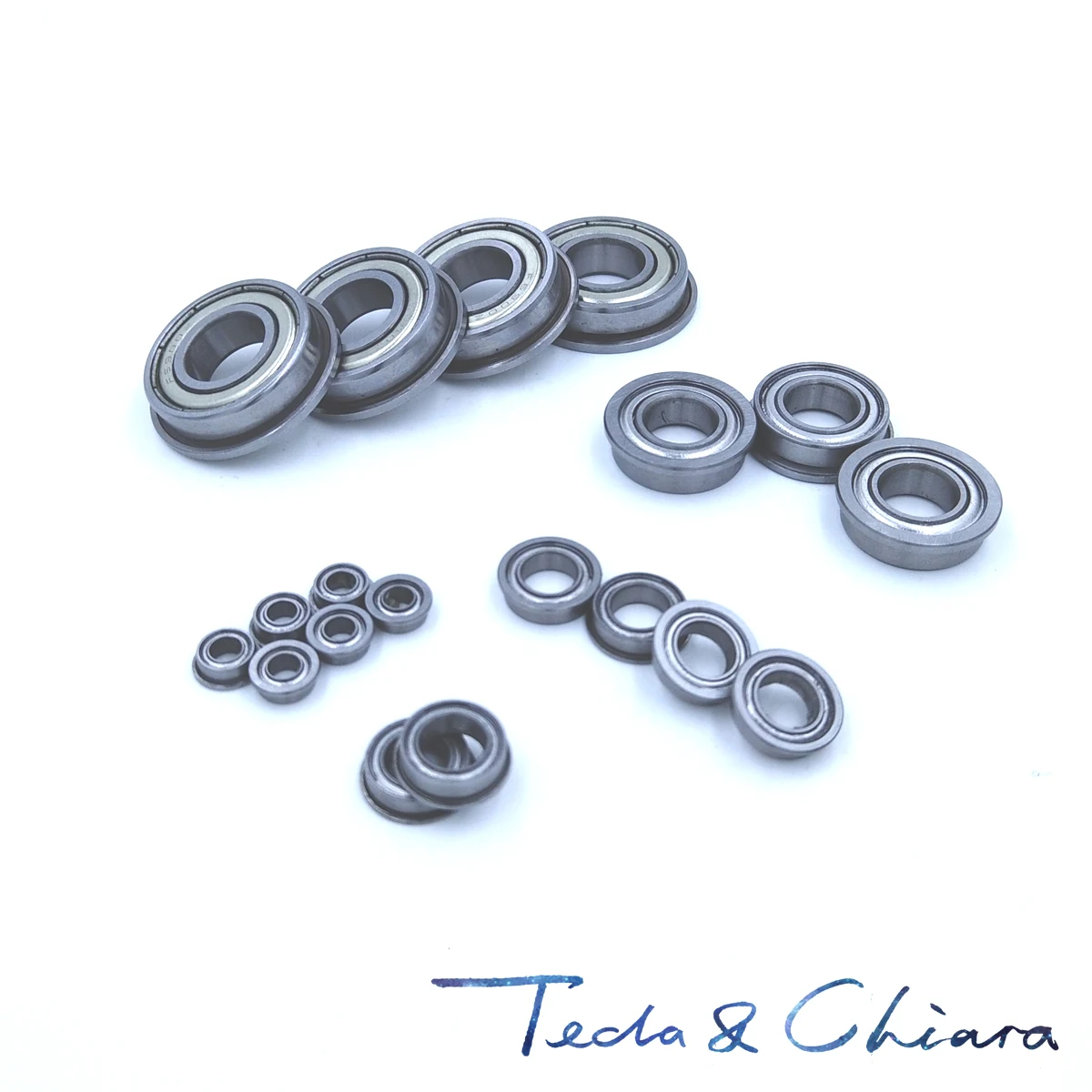10Pcs F693 F693-ZZ F693ZZ F693-2Z F693Z zz z 2z DDRF-830ZZ Flanged Flange Deep Groove Ball Bearings 3 x 8 4mm High Quality | Обустройство