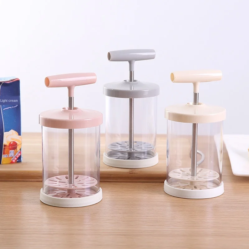 Ручной молочный пенообразователь кофе двойной сетчатый Молочный Крем Grreen