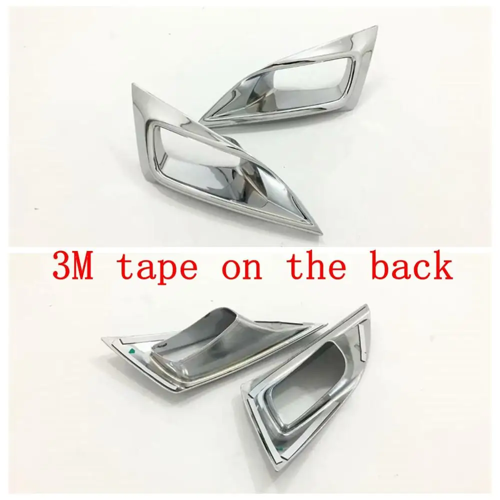 

Front Fog Lights Lamps Foglight Frame Decoration Cover Trim Fit For Toyota Camry XV70 2018 -2021 ABS Chrome Exterior Kit