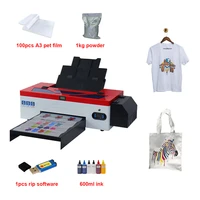 a3 dtf printer l1800c for epson l1800 dtf printer directly heat transfer pet film for t shirt hoodies mask shoes cap jeans