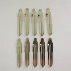 10 шт.лот необработанный металлический GT15 2 в 1 LiShi Scale KDVVDI заготовка автомобильного ключа  60 для Fiat Palio Old Ferrari