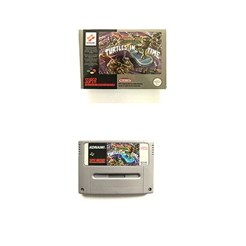 

Картридж для игровой консоли snes pal, черепахи IV