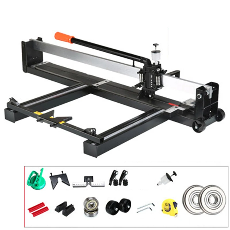 Ручной нажимной нож для резки плитки высокоточный резак напольной регулируемый