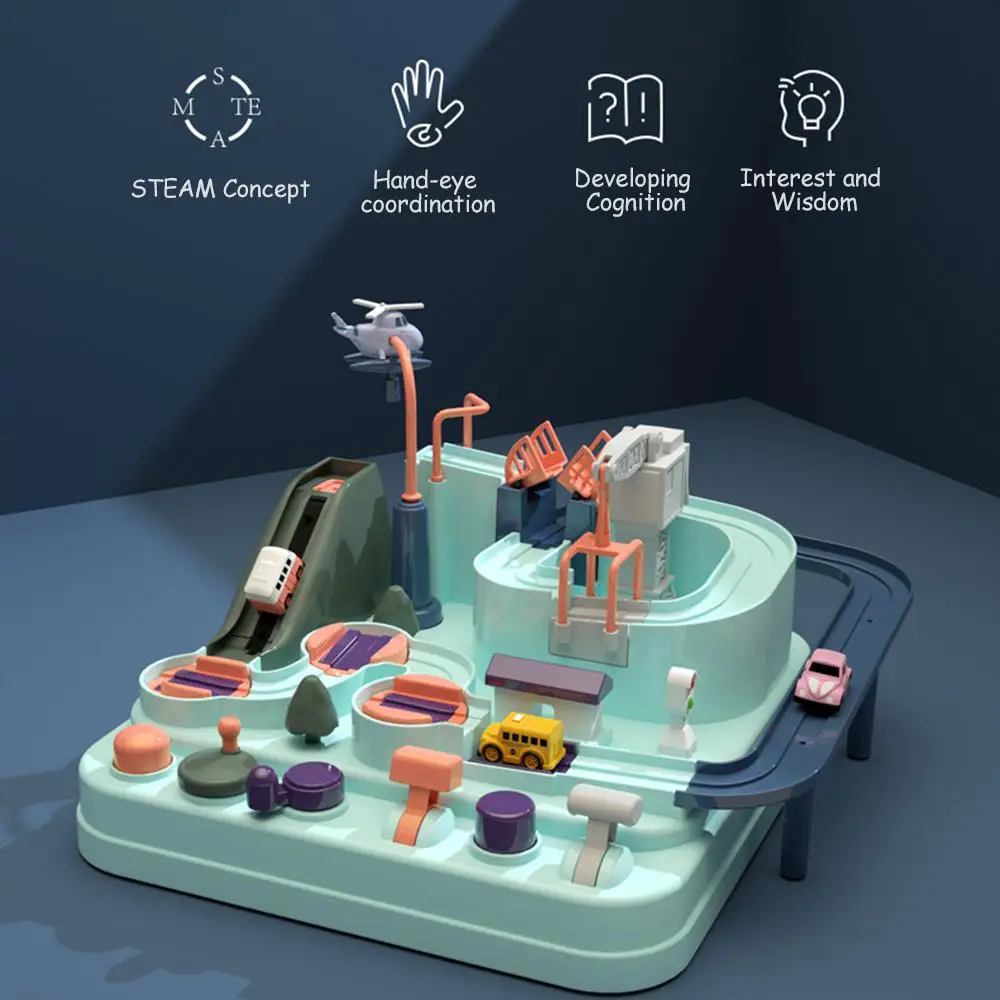 Ручной авторегистратор Приключения трек игрушки для мальчиков детские