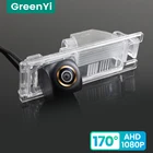 GreenYi 170  HD 1080P Автомобильная камера заднего вида для Hyundai IX35 2010 2011 2012 2013 Ночное видение обратное Реверсивное 4-контактное парковочное место AHD