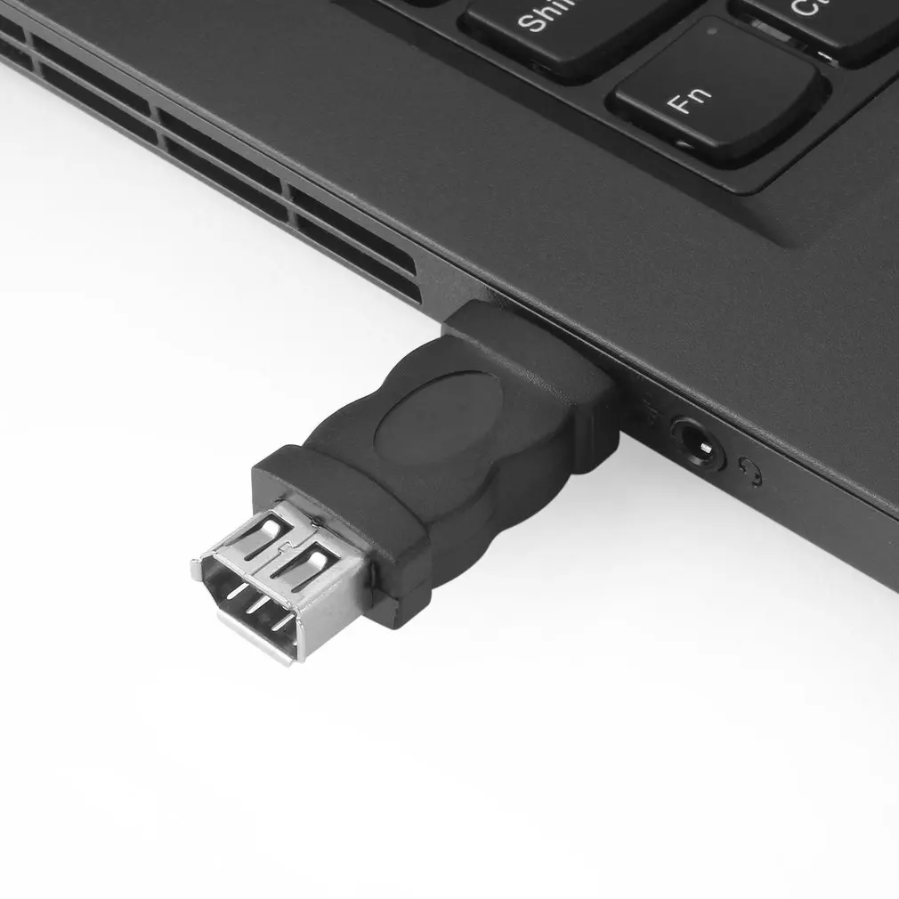 New Arrival Firewire IEEE 1394 6 Pin Female to USB 2.0 Type A Male Adaptor Adapter Cameras Mobile Phones MP3 Player PDAs Black |