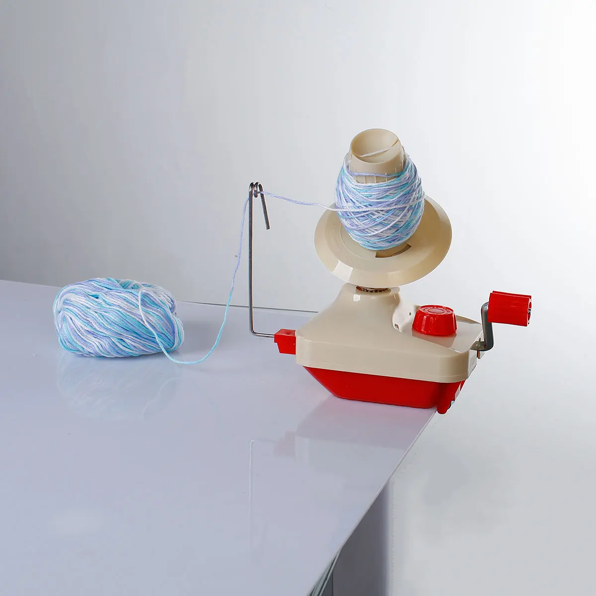 Umbrella Shape Wooden Swift Yarn Thread Fiber String Wool Winder Holder Hand Knitting Craft Tools For Patchwork DIY Accessories images - 6
