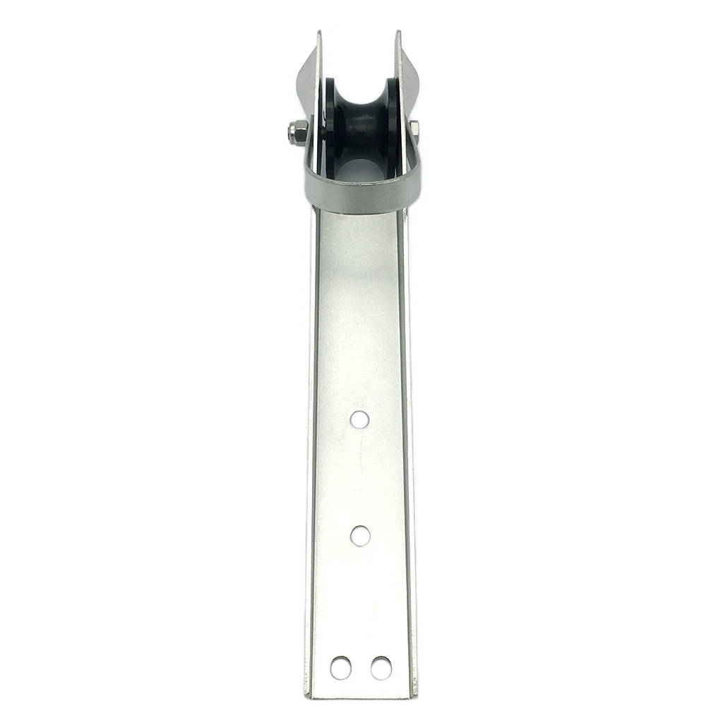 

Boat Bow Anchor Roller Bracket Fixed Docking Hardware 15-1/4" Polished