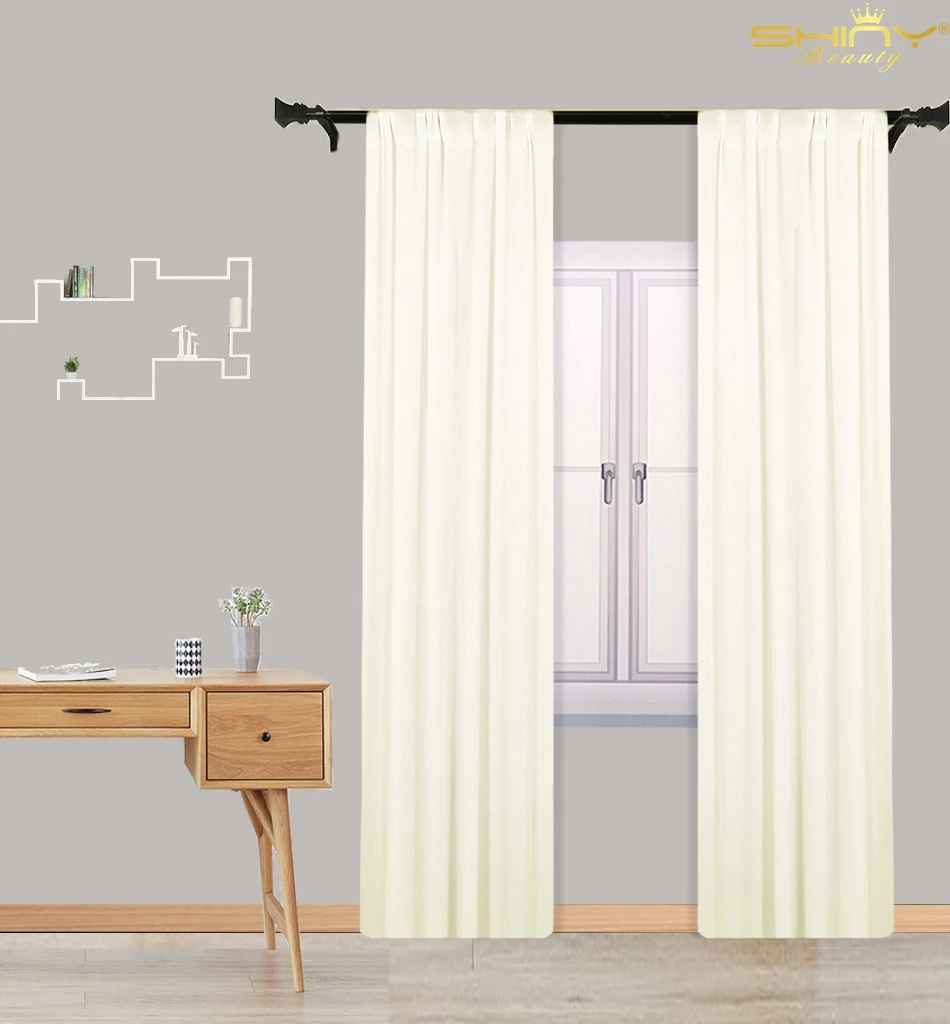 Европейский стиль абрикосового цвета ширма для душа без крючков 120 дюймов