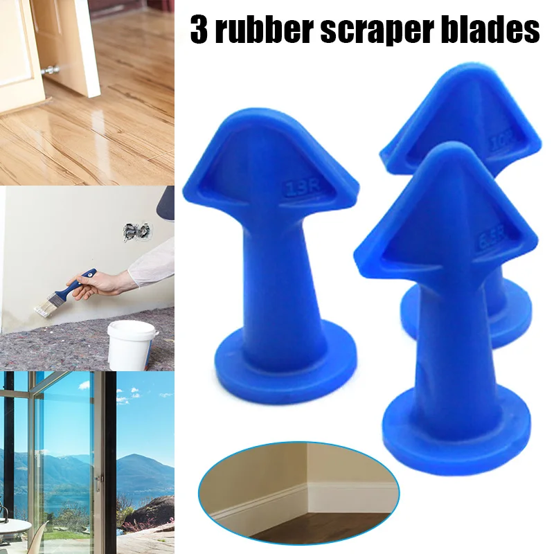 

3 шт./компл. резиновый шпатель, сопло, герметик, инструменты для домашней отделки, герметизация, строительные аксессуары MYDING