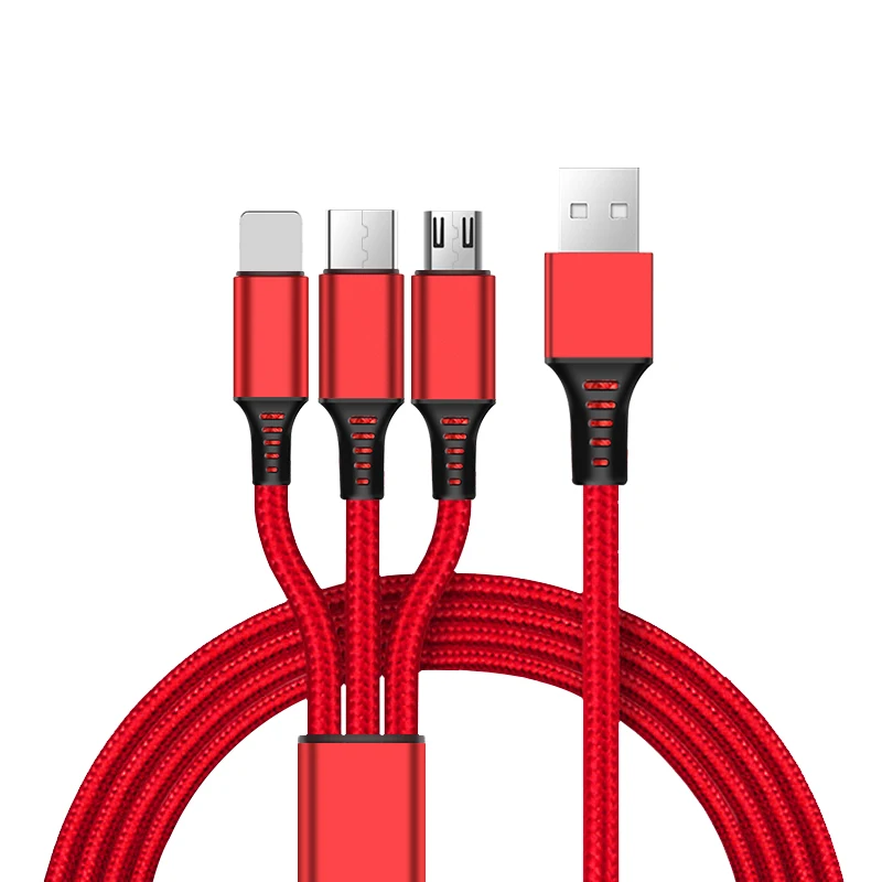 

Hot Selling New Arrival 3 in 1 Type C Cable USB Data Cable