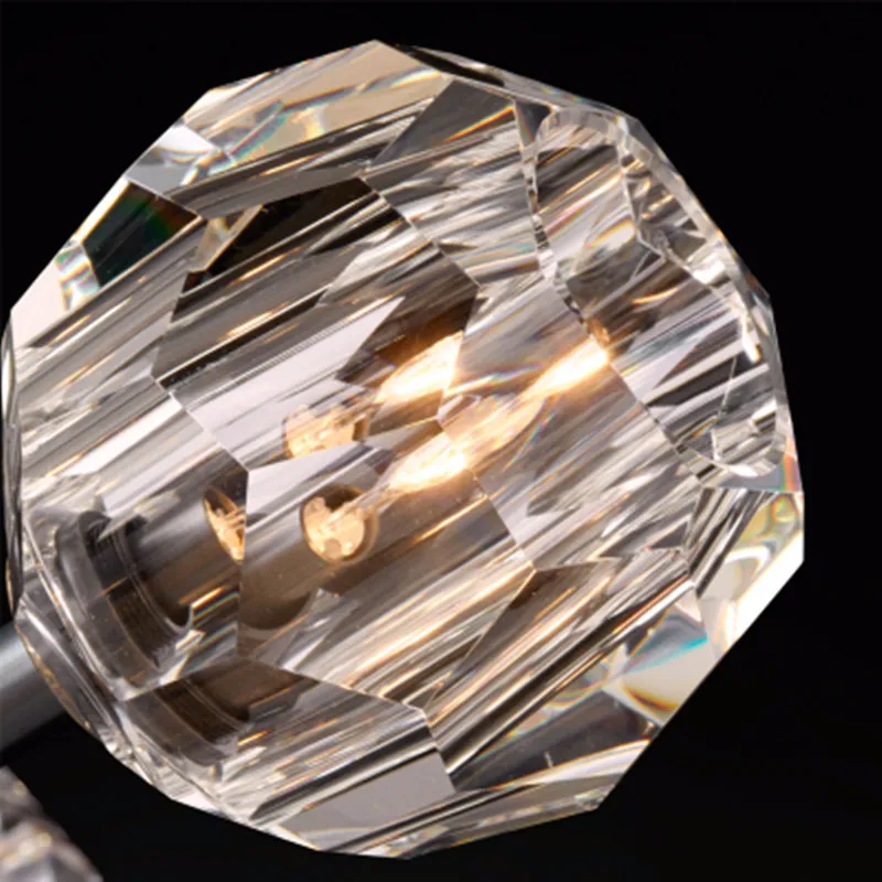 Новинка 2019 потолочный светильник с хрустальными шариками дизайнерские люстры в