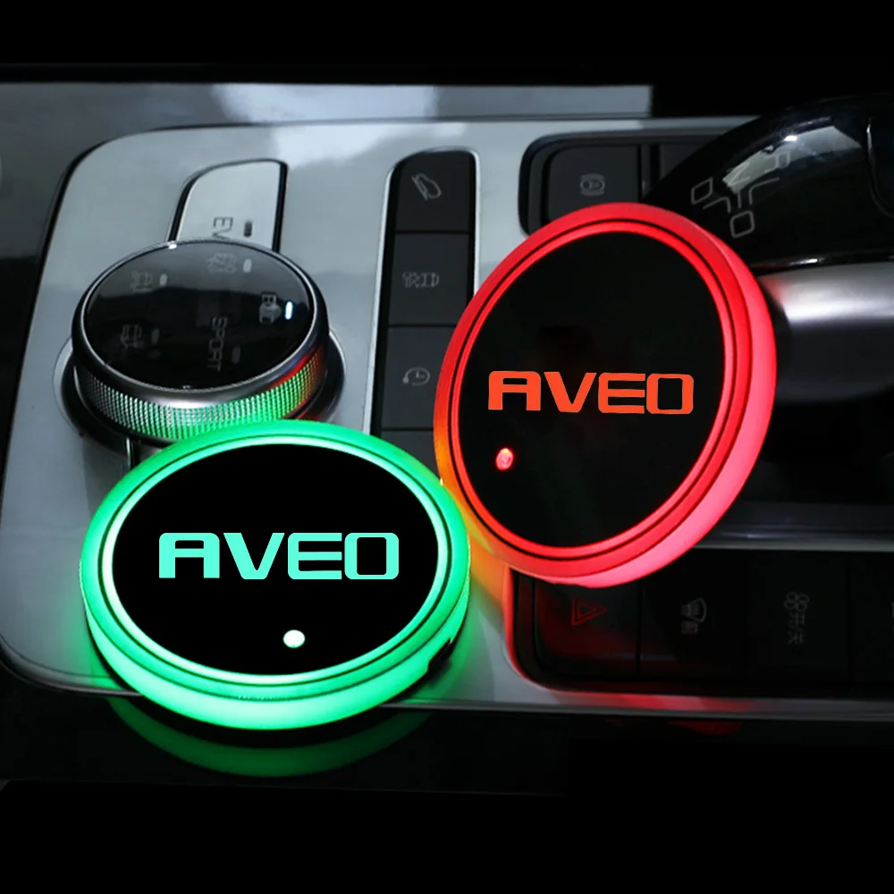 2 шт. автомобильные светодиодсветодиодный подстаканники для Chevrolet Aveo T200 T250 T300 2021