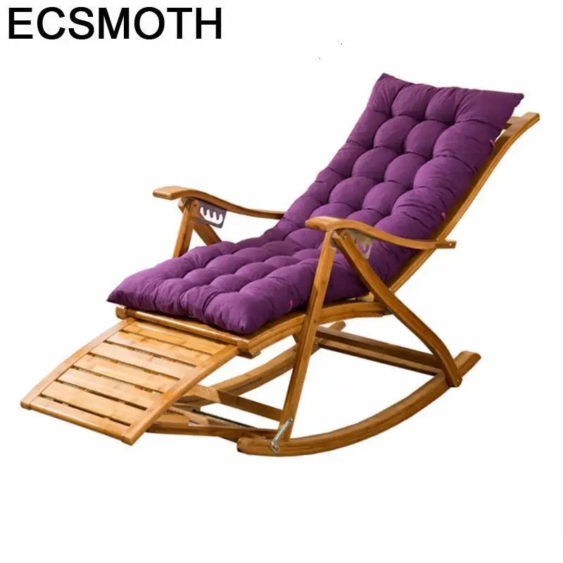 Кушетка Расслабляющая раскачивающаяся бамбуковая Sillones imperno Para Sala Sillon складная