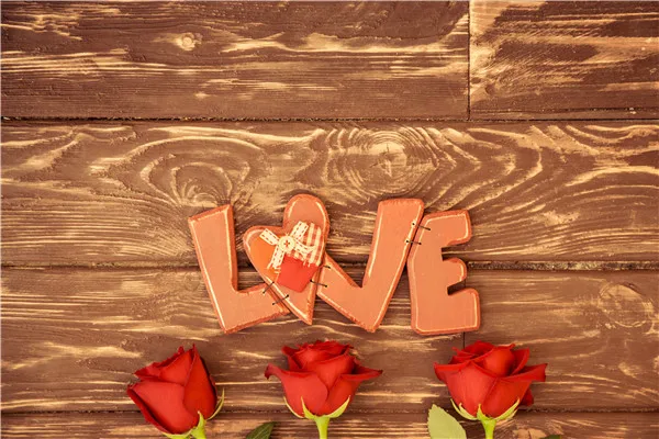 

ZHISUXI Vinyl Custom Valentine day Photography Backdrops Prop Floral Rose Wooden Photo Studio Background F191217-1463