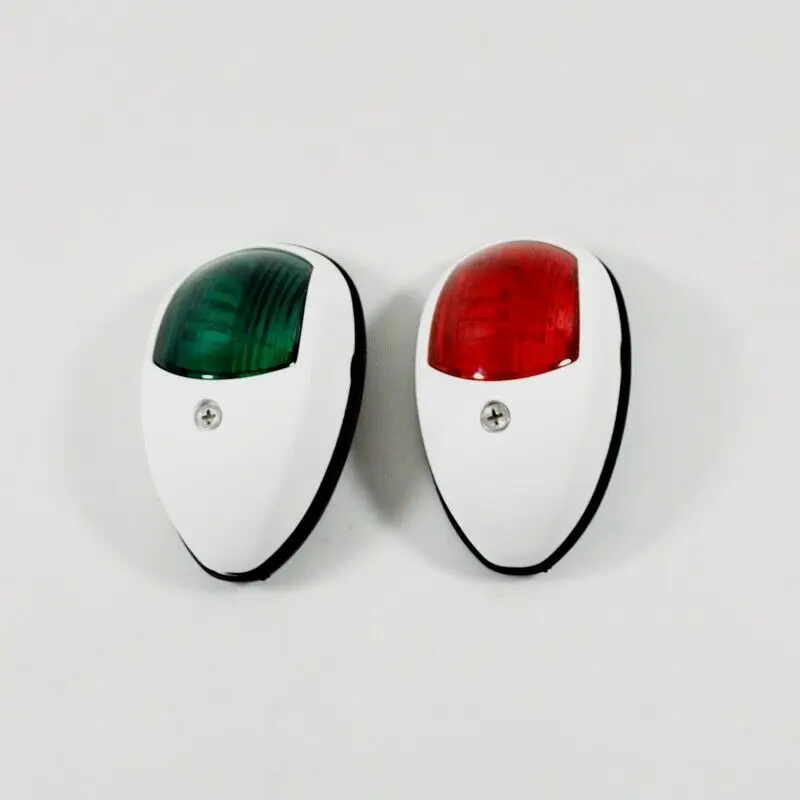 

A Pair1 2 в белый водонепроницаемый МОРСКОЙ лодочный яхт светодиодный навигационный лук боковые огни аварийное освещение