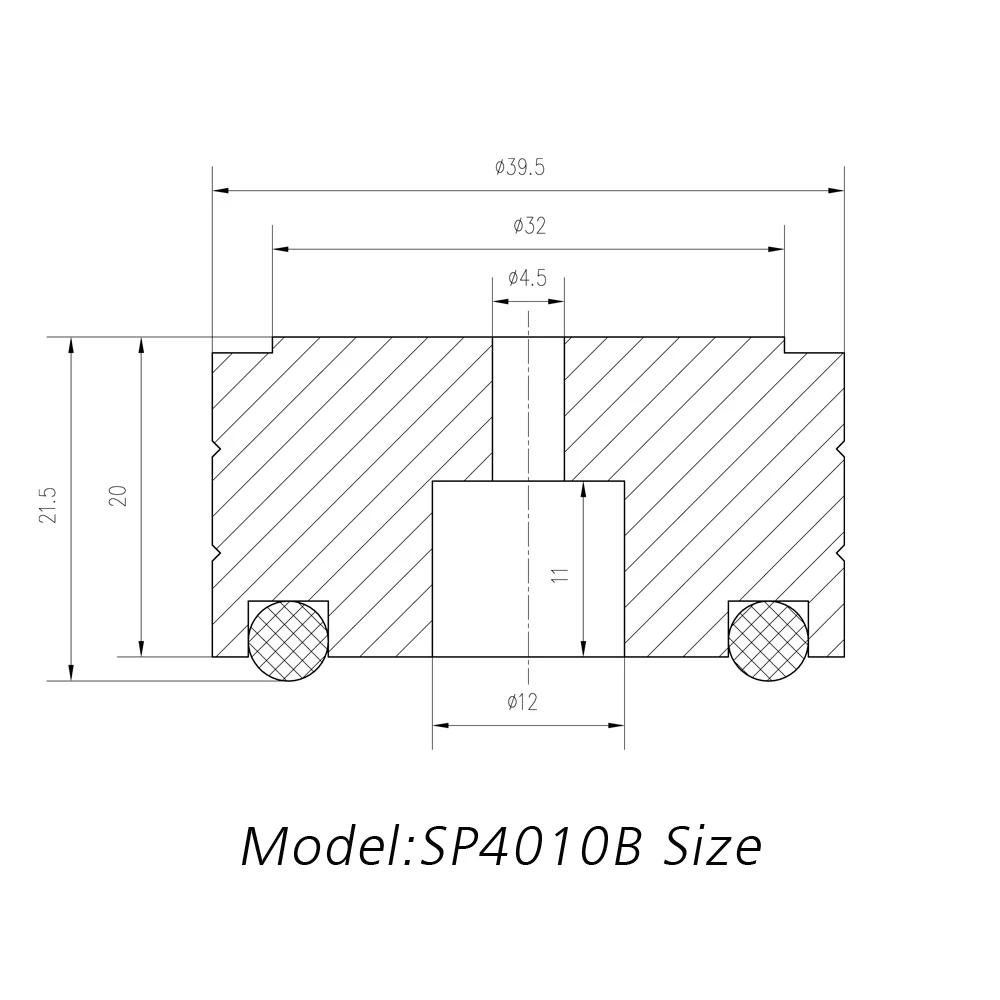 Алюминиевая изолирующая подставка для ног SP4010 усилитель Hi-Fi проигрывателя ЦАП