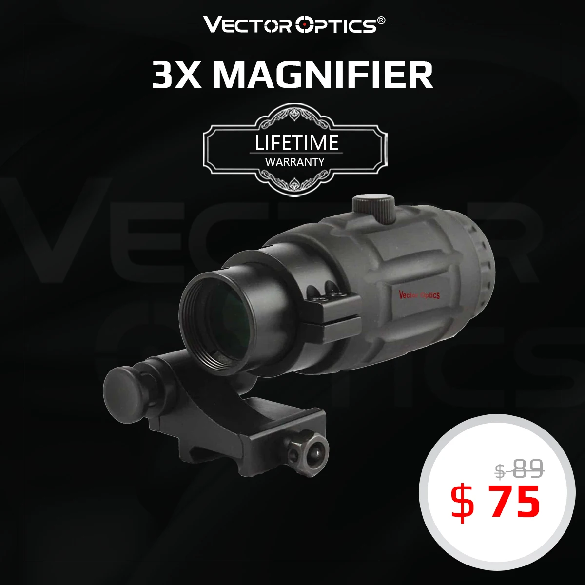 Векторный оптический прицел с красной точкой 3x лупа подходит для Maverick откидной