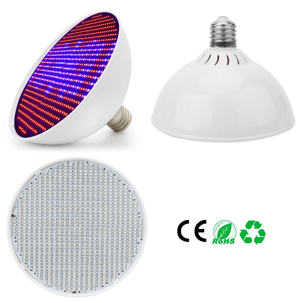 Большой Размеры 80 Вт Светодиодный лампа для роста растений бесплатная доставка