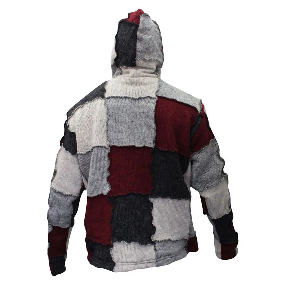 Толстовка с капюшоном для мужчин 4XL Зимний Теплый Бархатный кардиган свитер