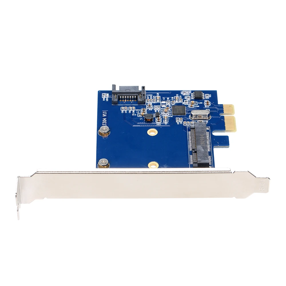 PCIe к MSATA SSD и SATA3.0 комбинированный контроллер расширения карты конвертер для ПК