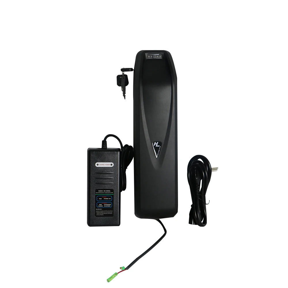 

36V13Ah Hailong Bateria Electric Bike Bottle Battery Pack Use B-05+ Case