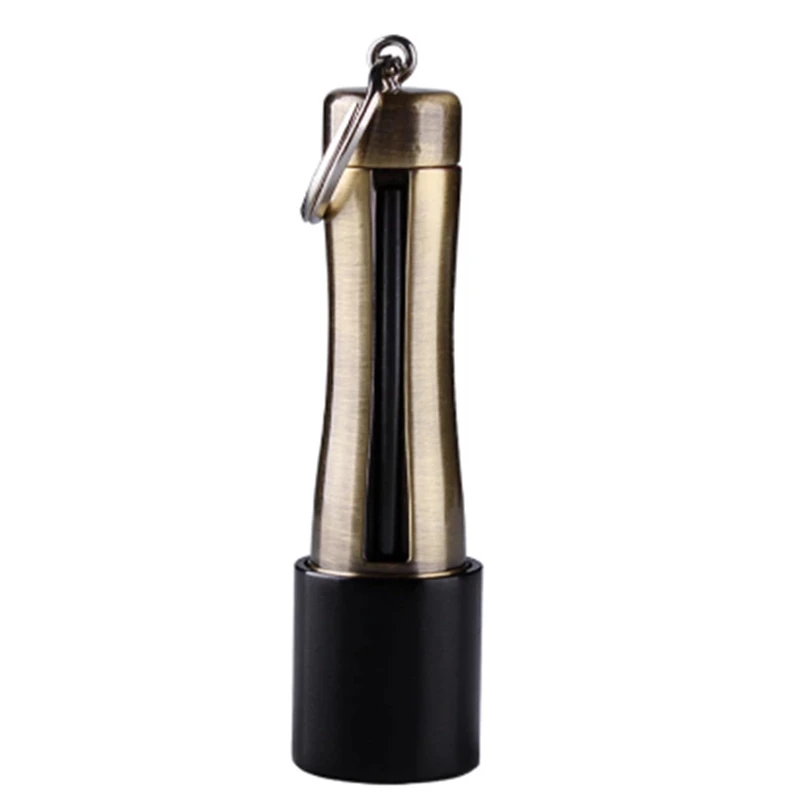 

Outdoor Unusual Lighter Vintage Creative Stainless Steel Survival Fire Kerosene Oil Flame Lighters Million Permanent Matches