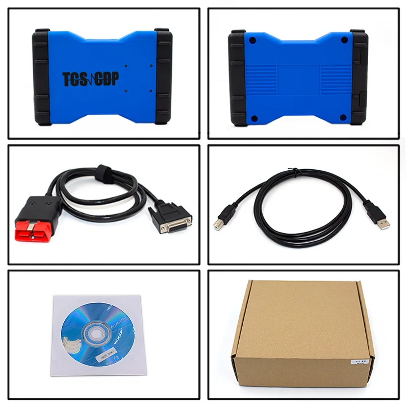 

TCS pro OBD2 with Bluetooth autocom car truck detector diagnostic instrument DS150e four colors
