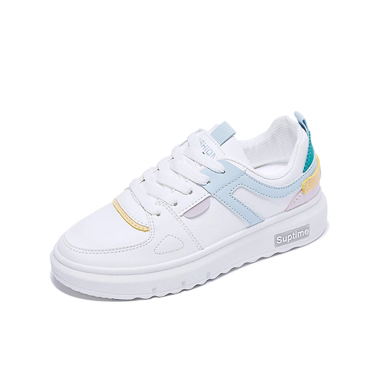 

Little white shoes 2021 autumn new Korean style student leisure sports shoes women fashion thick soled running board shoes