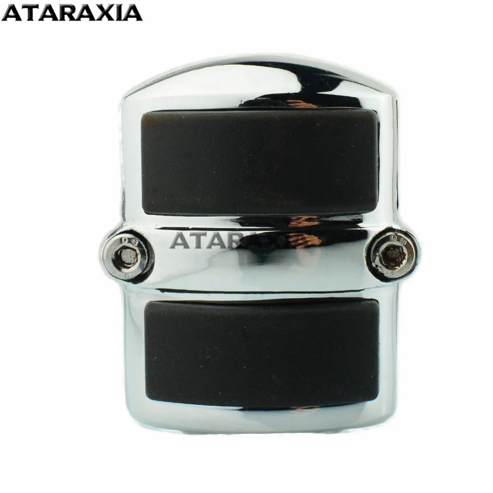 Мотоциклетная хромированная педаль тормоза накладка на пятку для Honda Shadow 600 1100