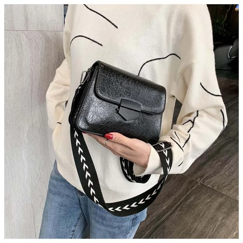 

2020 Korean version Cross body Bag for women Shoulder Bag for Ladies Female Handbag Massage bag Small Square Bag Crossbody Bags