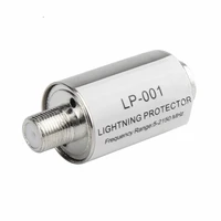 5 2150mhz lighting protector coaxial satellite tv lightning protection devices satellite antenna lightning arrester