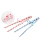 Детские практичные учебные палочки для еды, наручники для детей, начинающих, обучающий помощник, инструмент для еды, Детские тренировочные палочки для еды, аксессуары