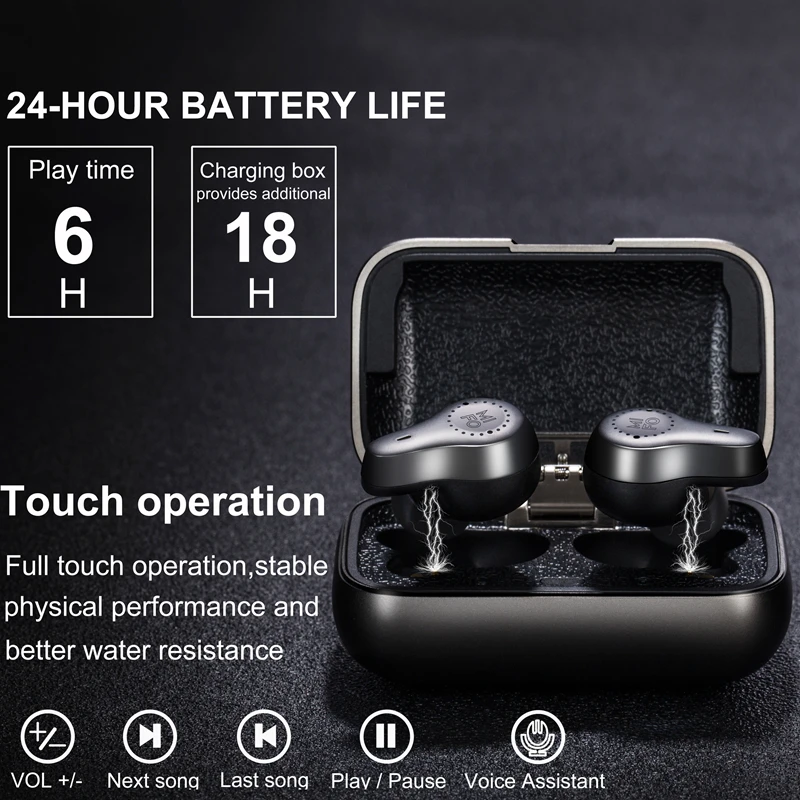 Mifo O7 двойной сбалансированный Aptx True Беспроводной наушники Шум снижение