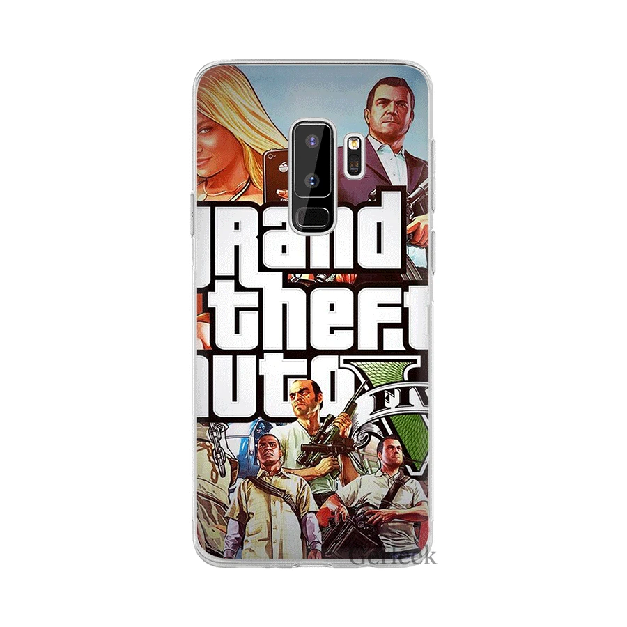 Мобильный чехол для телефона Samsung Galaxy J1 J2 J3 J5 J7 твердый переплет GTA 5 защиты