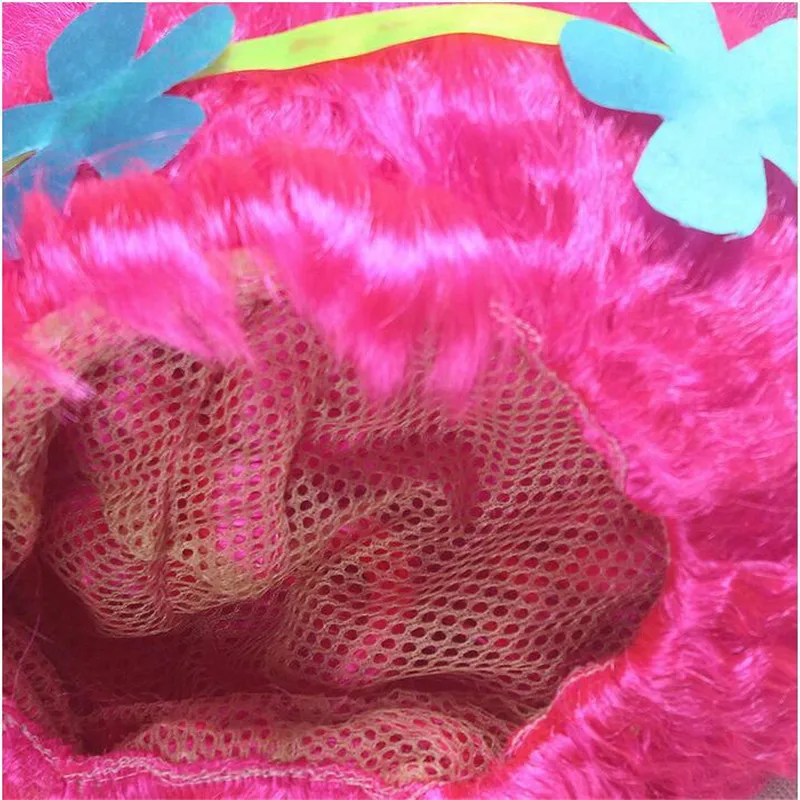 2020 новый аниме-тролли мир Тур Косплей Бобби розовые детские цветы головной убор