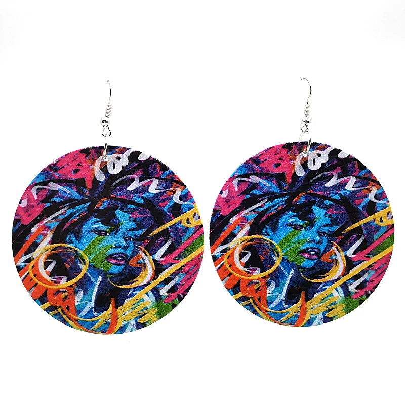 YD & YDBZ новые этнические ювелирные изделия для женщин серьги капли круглый