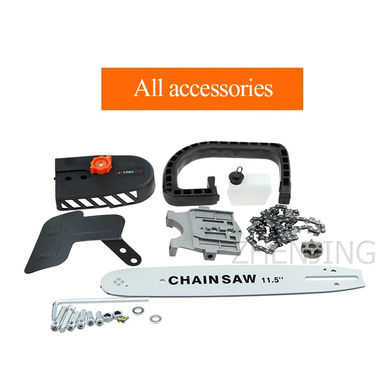 Logging Saw Chainsaw 220V Wood Chain AC Home DIY Electric Small Multifunctional Woodworking Angle Grinder Modification | Инструменты
