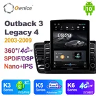 Автомагнитола Ownice 2 Din, стерео плеер на Android 10,0, с GPS, для Subaru Outback 3 Legacy 4 2003-2009 г.