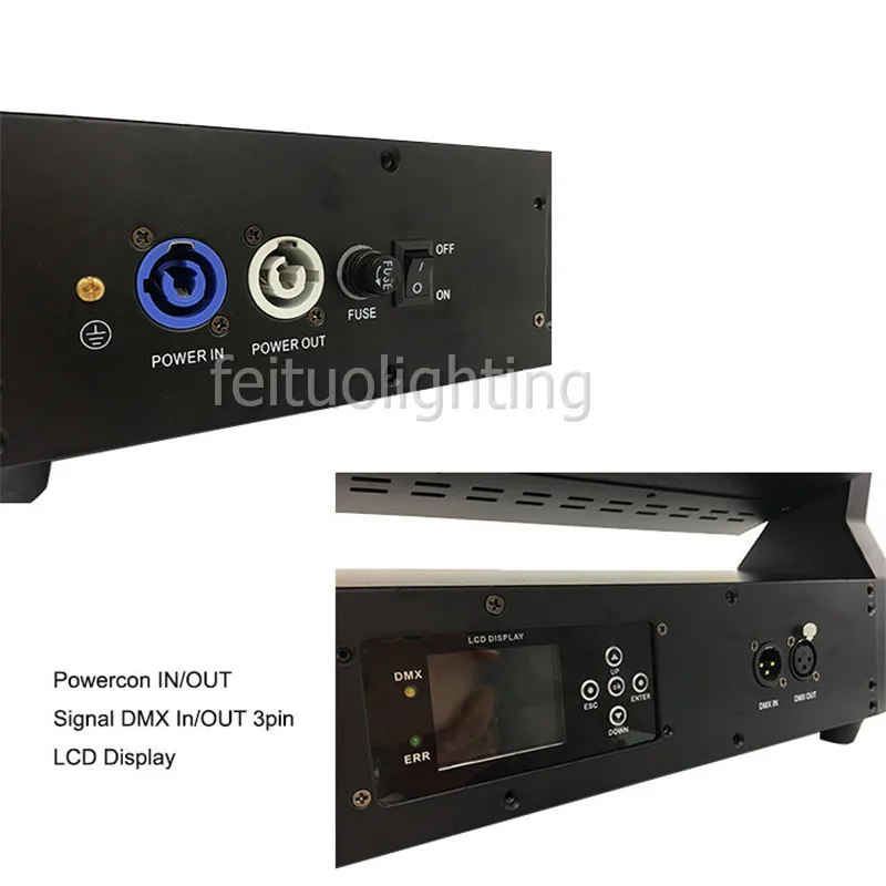 4X Профессиональный 10x30 Вт RGBW zoom wash led Луч движущаяся головка бар 4 в 1 светодиоды |