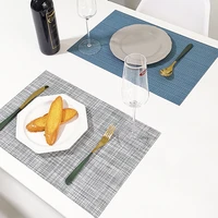 placemats heat resistant stain resistant anti water non slip for dining table washable durable place mats weave vinyl table mats