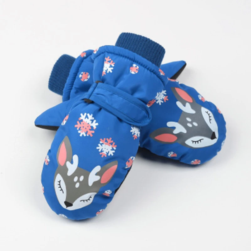 2019 зимние водонепроницаемые ветрозащитные перчатки для мальчиков и девочек