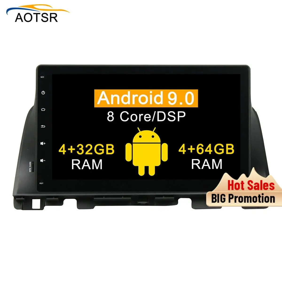 Автомобильный DVD плеер DSP 4 + 64 ГБ Android 9 0 GPS навигация мультимедиа для Kia K5 OPTIMA 2011 2015